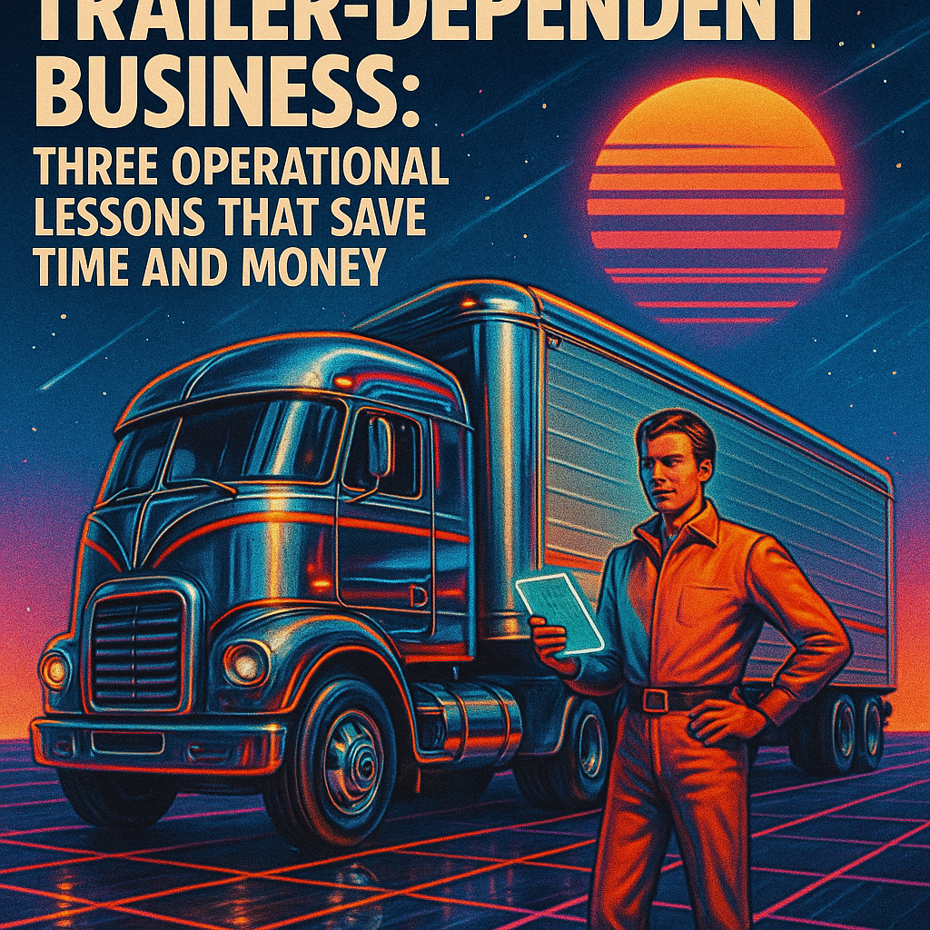 Running a Trailer-Dependent Business: Three Operational Lessons That Save Time and Money