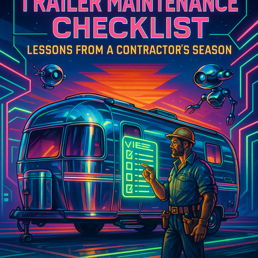 Trailer Maintenance Checklist: Lessons from a Contractor’s Season