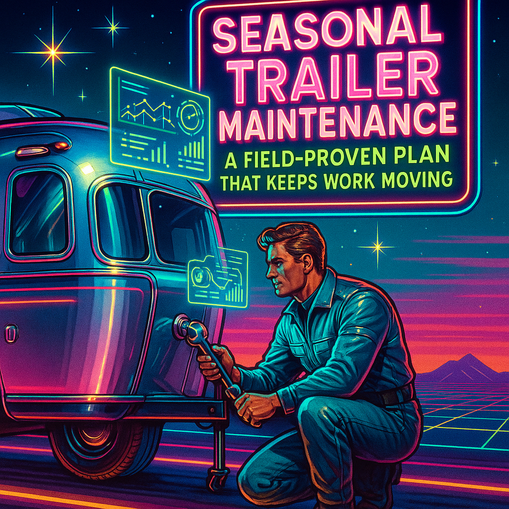 Seasonal Trailer Maintenance: A Field-Proven Plan That Keeps Work Moving