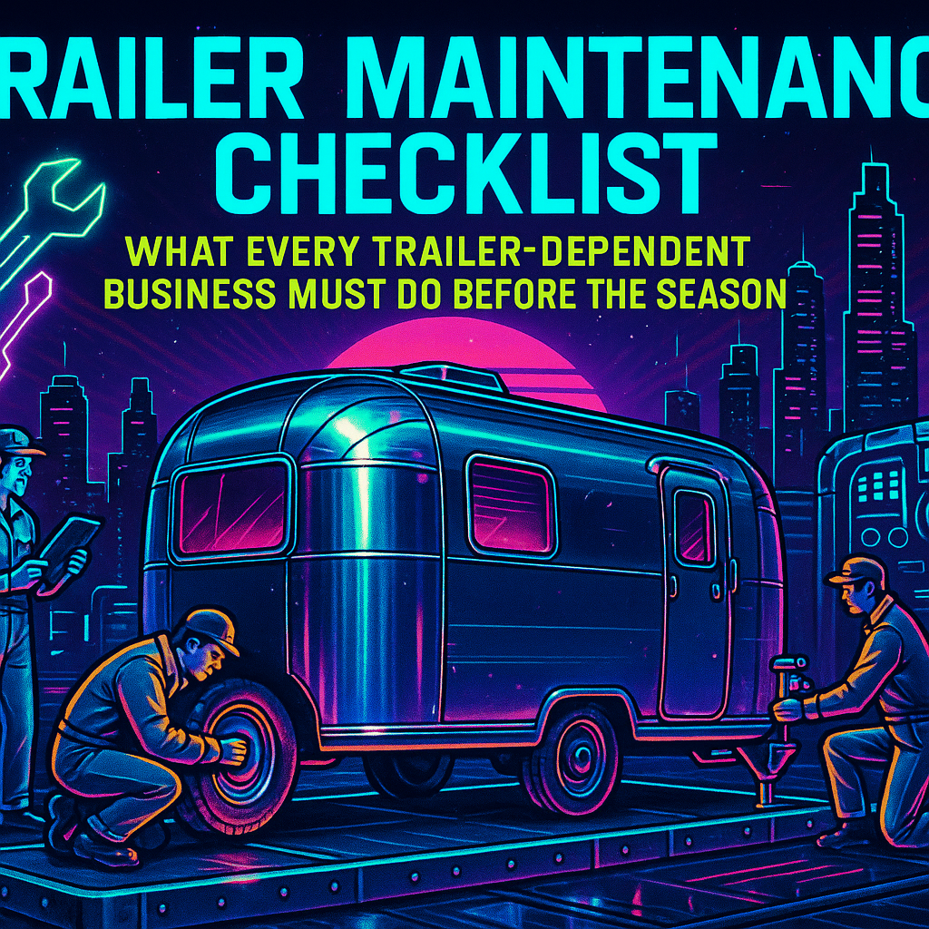 Trailer Maintenance Checklist: What Every Trailer-Dependent Business Must Do Before the Season