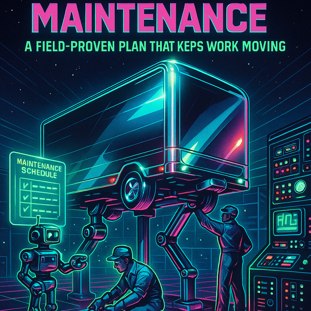 Seasonal Trailer Maintenance: A Field-Proven Plan That Keeps Work Moving