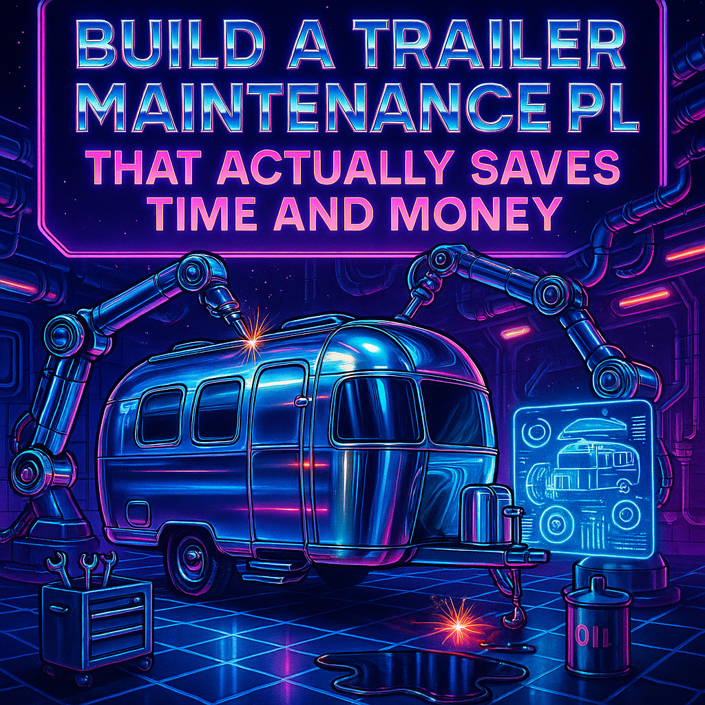 Build a Trailer Maintenance Plan That Actually Saves Time and Money