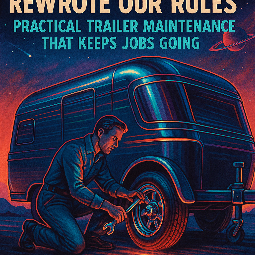 How One Breakdown Rewrote Our Rules: Practical Trailer Maintenance That Keeps Jobs Going