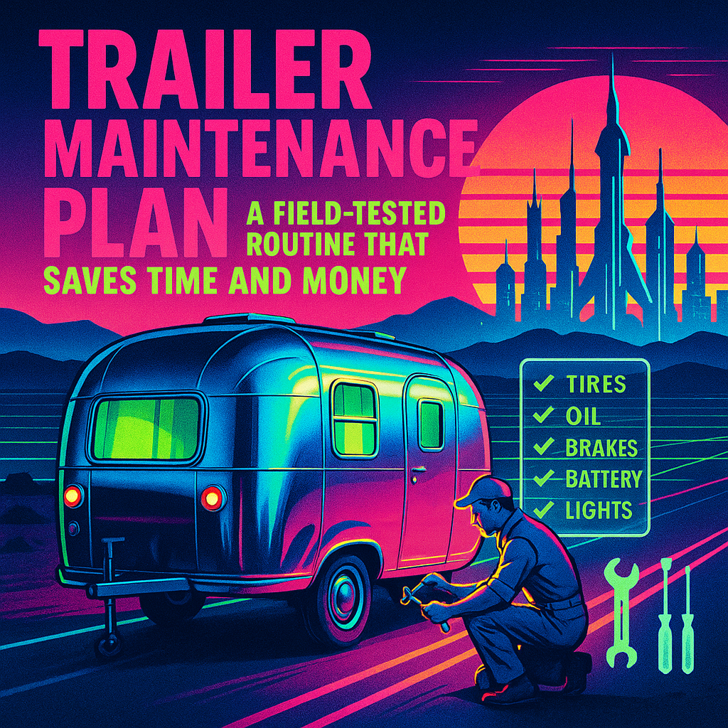 Trailer maintenance plan: a field-tested routine that saves time and money